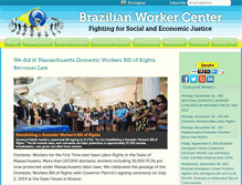 Tablet Screenshot of braziliancenter.org